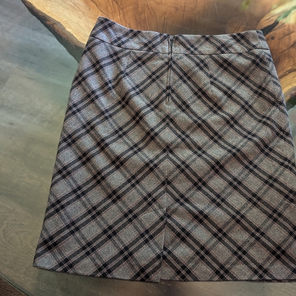 plaid wool skirt - Picture 7 of 7